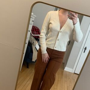 Uniqlo Cream Cardigan